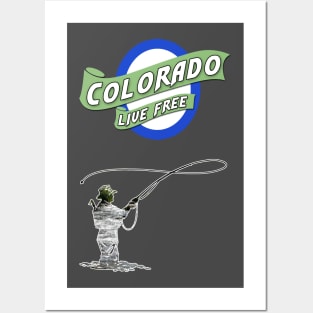 Colorado Fly Fishing Posters and Art